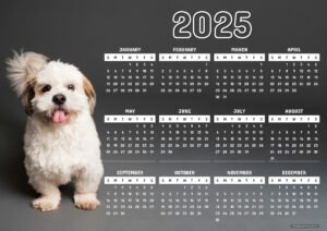 The 2025 Canine Companion Calendar